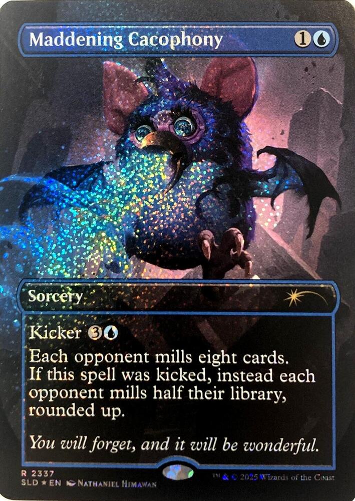 Maddening Cacophony (2337) (Confetti Foil) [Secret Lair Drop Series] 2337