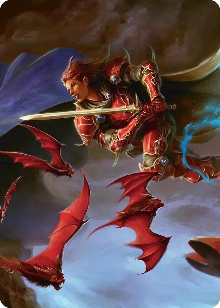 The Destined Warrior Scene Art Card [Art Series: FINAL FANTASY] 2