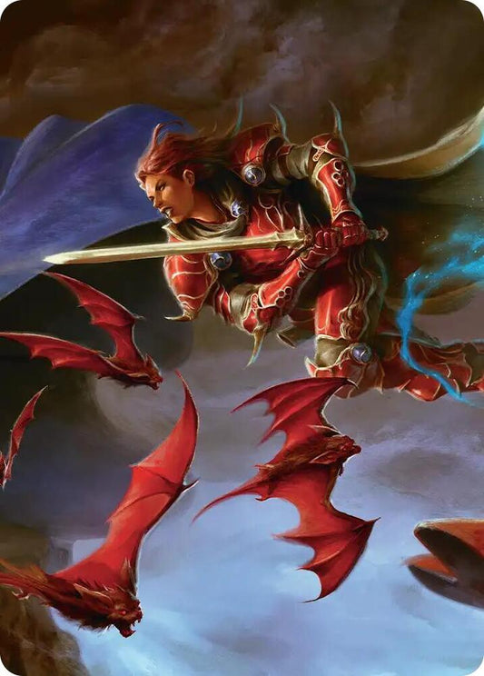 The Destined Warrior Scene Art Card [Art Series: FINAL FANTASY] 2