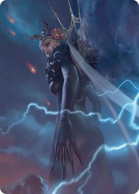 Edea, Possessed Sorceress Scene Art Card [Art Series: FINAL FANTASY] 7