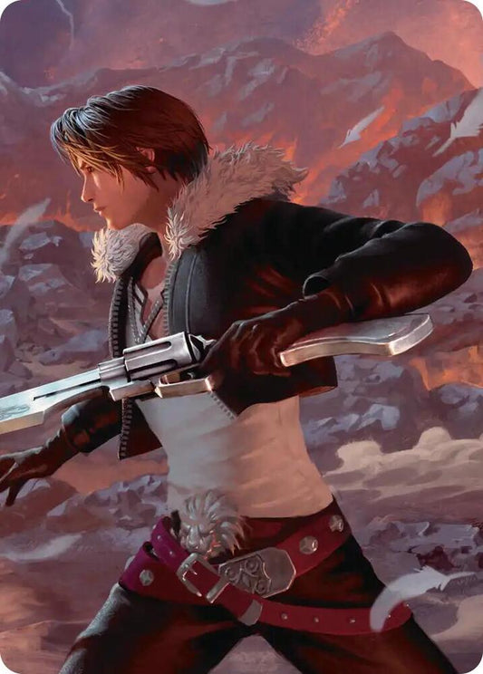Squall, Gunblade Duelist Scene Art Card [Art Series: FINAL FANTASY] 12