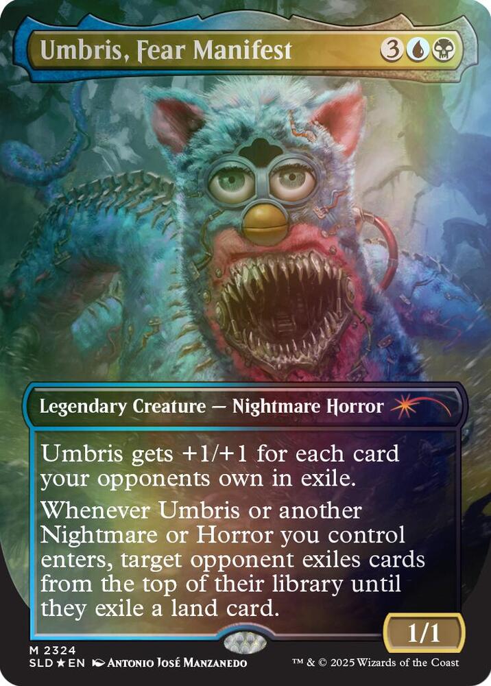Umbris, Fear Manifest (Rainbow Foil) [Secret Lair Drop Series] 2324