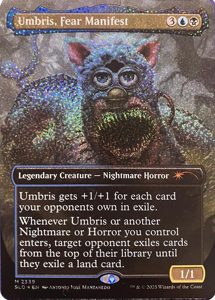 Umbris, Fear Manifest (Confetti Foil) [Secret Lair Drop Series] 2339