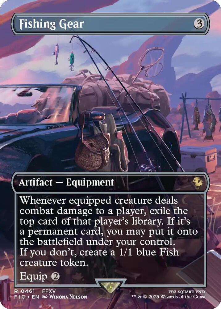 Fishing Gear (Borderless) [Commander: FINAL FANTASY] 461