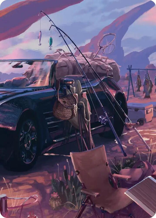 Fishing Gear Scene Art Card [Art Series: FINAL FANTASY] 20