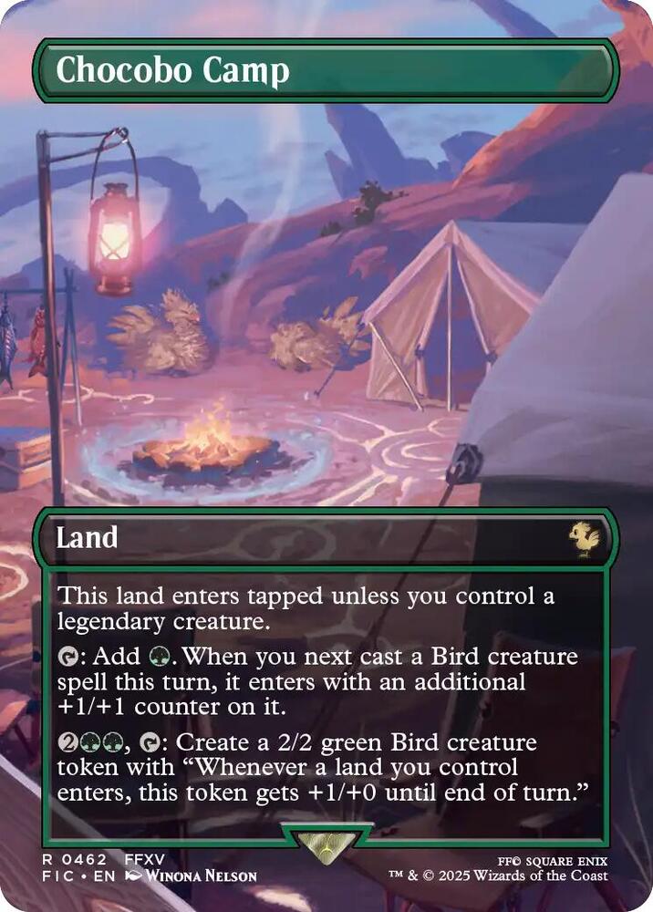 Chocobo Camp (Borderless) [Commander: FINAL FANTASY] 462