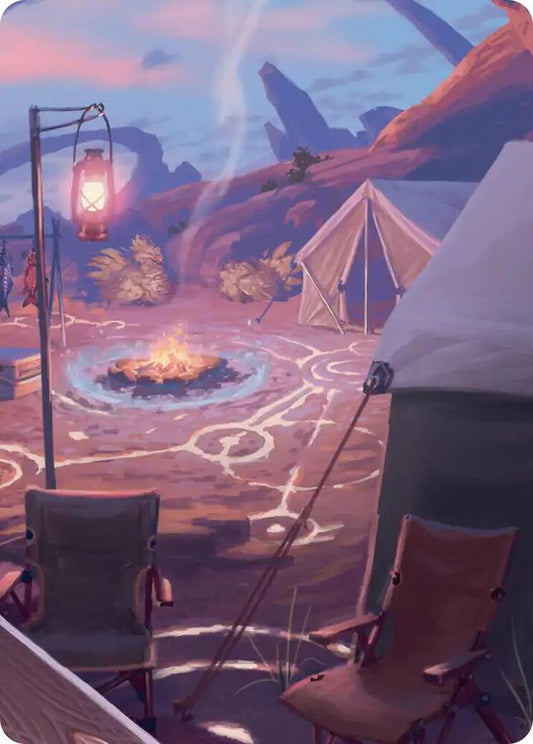 Chocobo Camp Scene Art Card [Art Series: FINAL FANTASY] 21