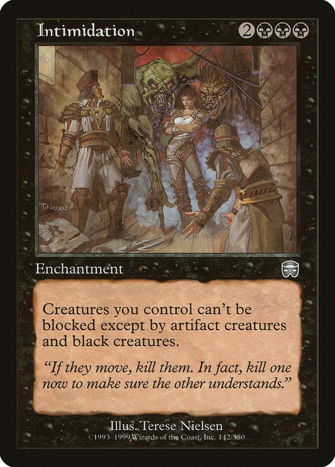 Intimidation [Mercadian Masques] 142