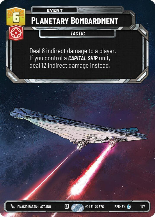 Planetary Bombardment [Sector and Regional Promos: Season 1] 127