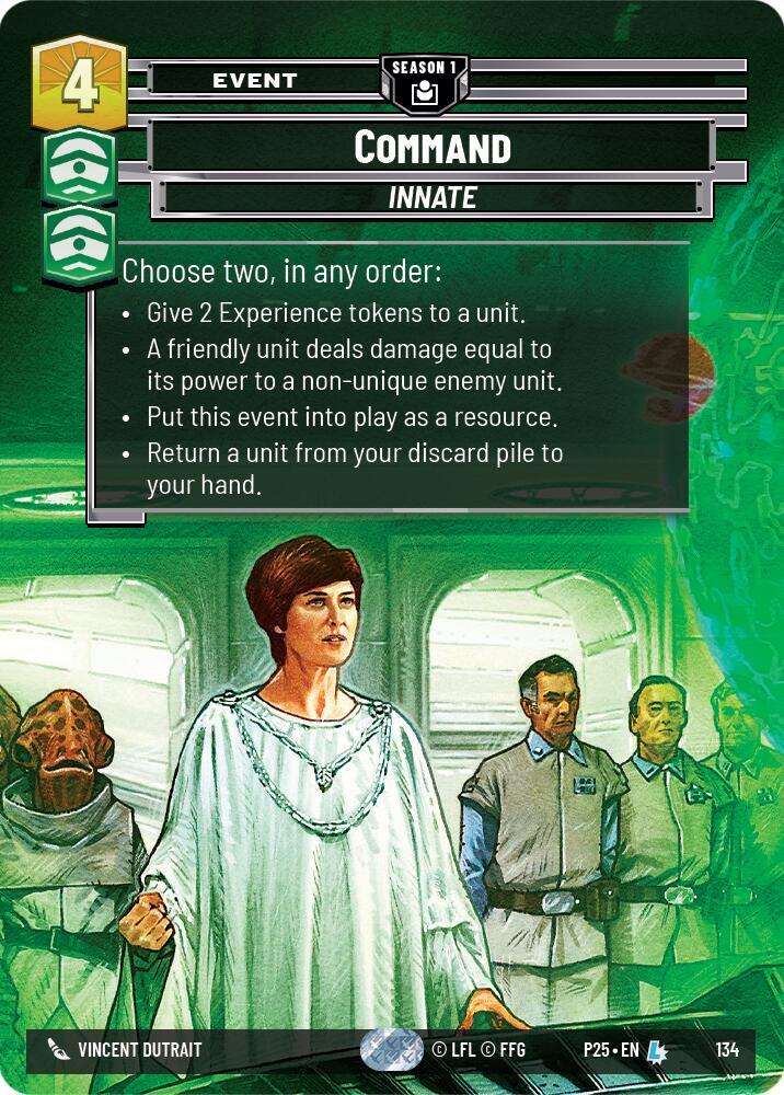 Command (134) [Sector and Regional Promos: Season 1] 134