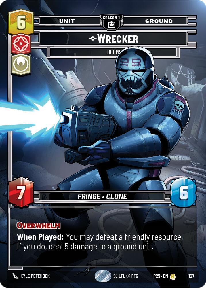 Wrecker - Boom! (137) [Sector and Regional Promos: Season 1] 137