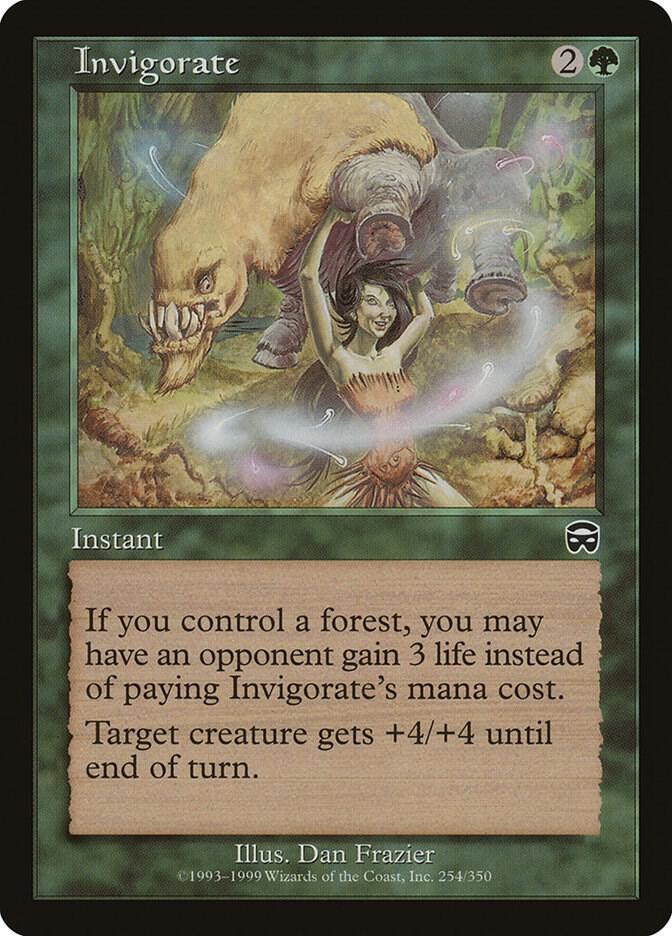 Invigorate [Mercadian Masques] 254