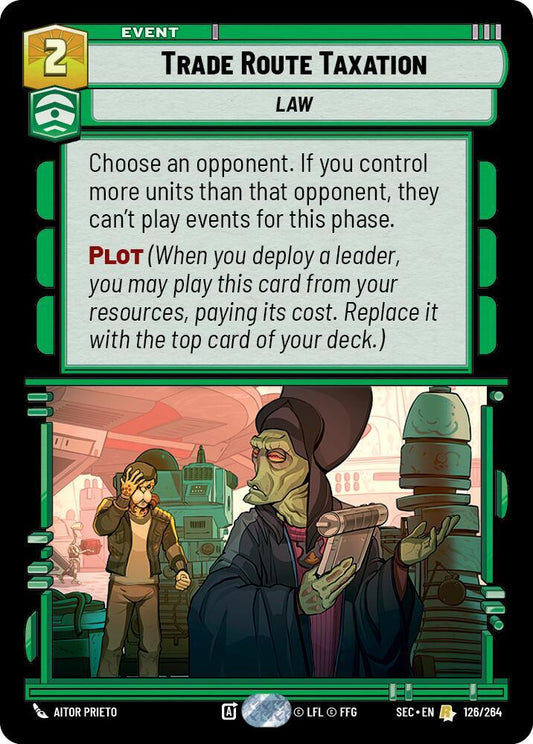 Trade Route Taxation [Secrets of Power] 126/264
