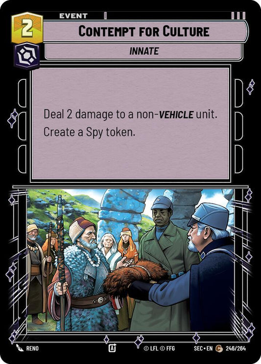 Contempt for Culture [Secrets of Power] 246/264