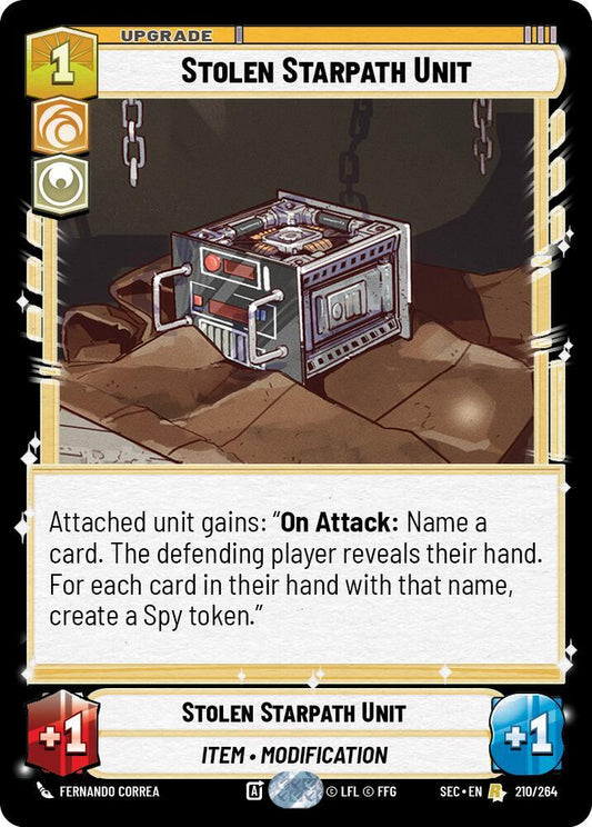 Stolen Starpath Unit [Secrets of Power] 210/264