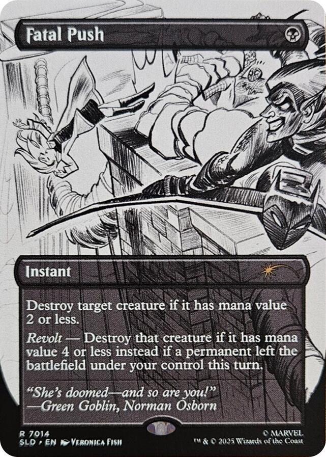 Fatal Push (7014) [Secret Lair Drop Series] 7014