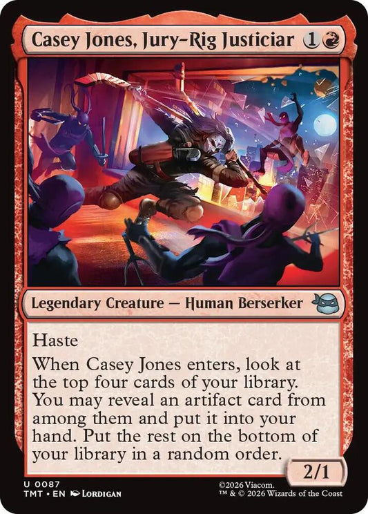 Casey Jones, Jury-Rig Justiciar [Teenage Mutant Ninja Turtles] 87