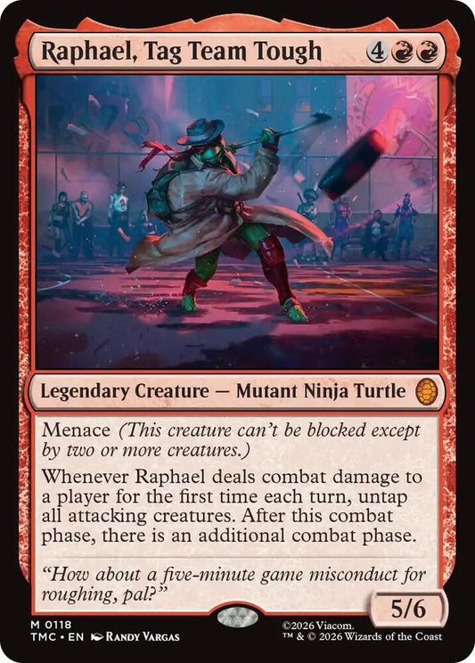 Raphael, Tag Team Tough [Commander: Teenage Mutant Ninja Turtles] 118