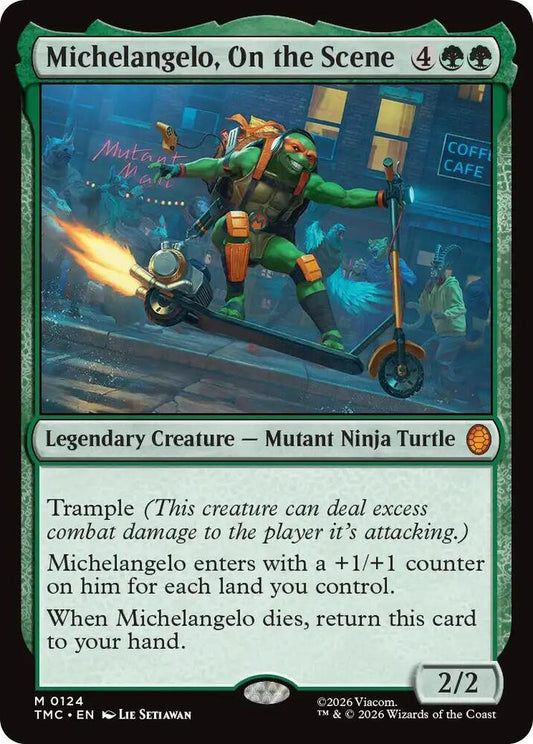 Michelangelo, On the Scene [Commander: Teenage Mutant Ninja Turtles] 124