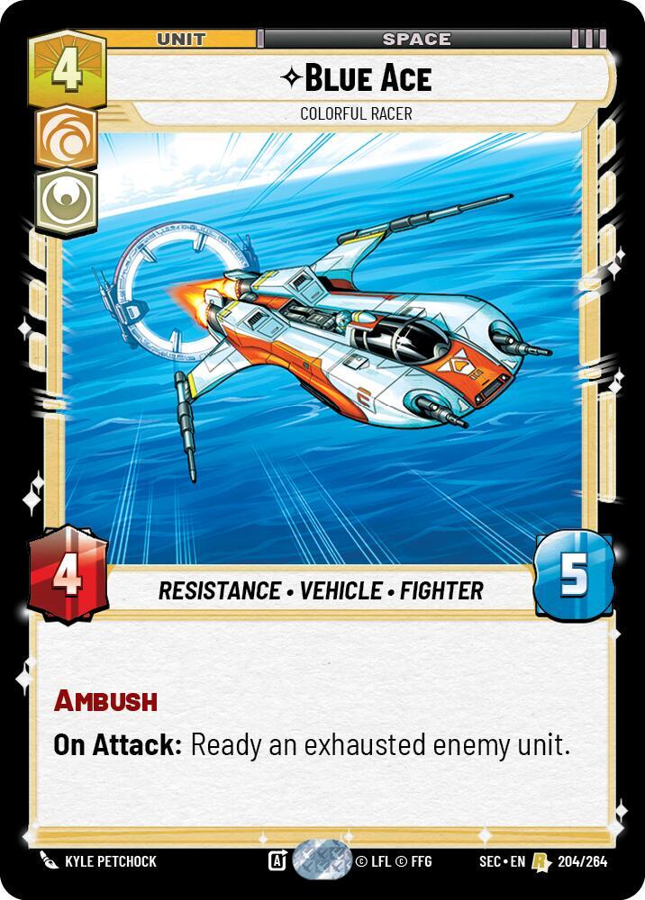 Blue Ace - Colorful Racer [Secrets of Power] 204/264