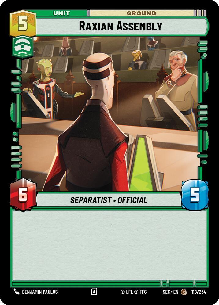 Raxian Assembly [Secrets of Power] 118/264