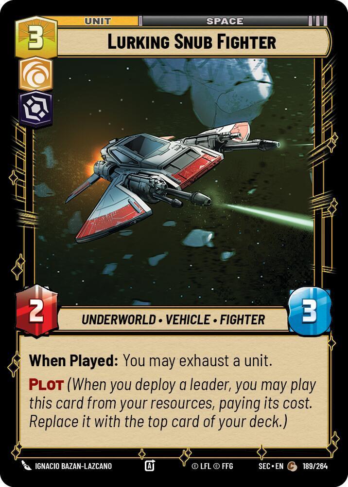 Lurking Snub Fighter [Secrets of Power] 189/264