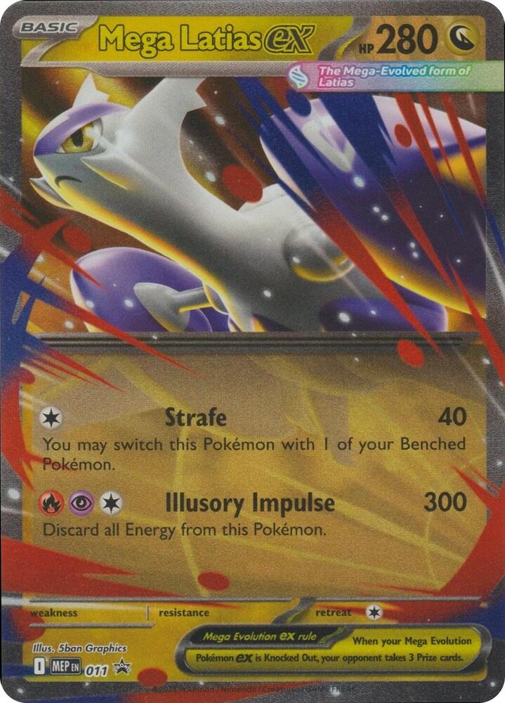 Mega Latias ex - 011 [ME: Mega Evolution Promo] 011