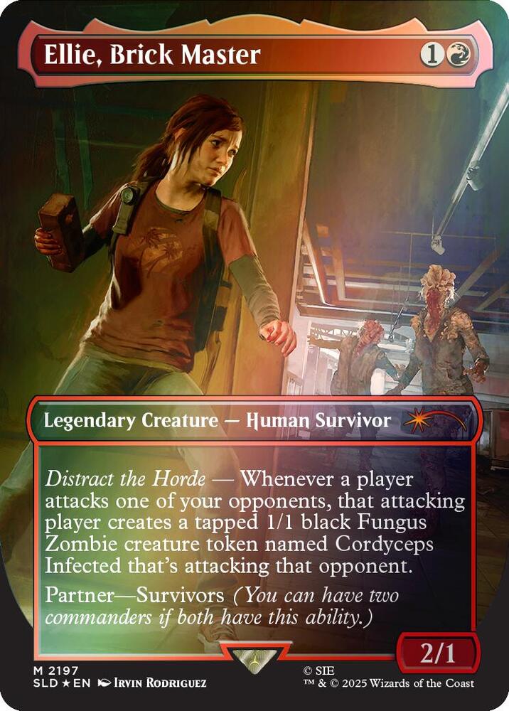 Ellie, Brick Master (Rainbow Foil) [Secret Lair Drop Series] 2197