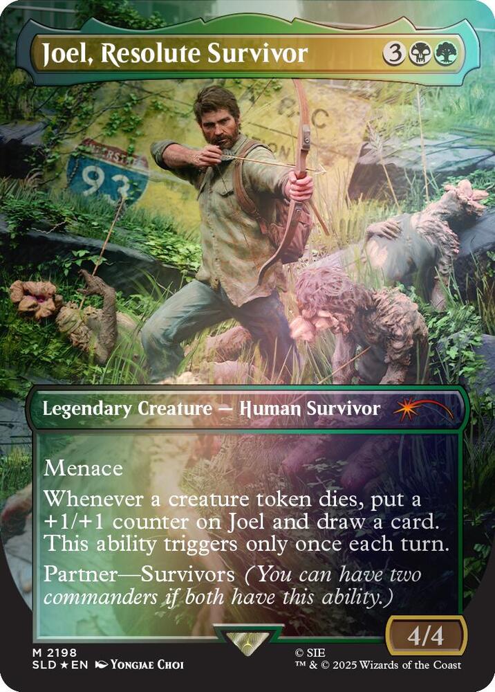 Joel, Resolute Survivor (Rainbow Foil) [Secret Lair Drop Series] 2198