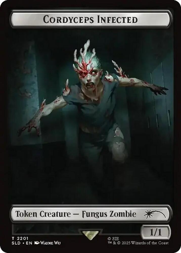 Cordyceps Infected Token (2201) [Secret Lair Drop Series] 2201