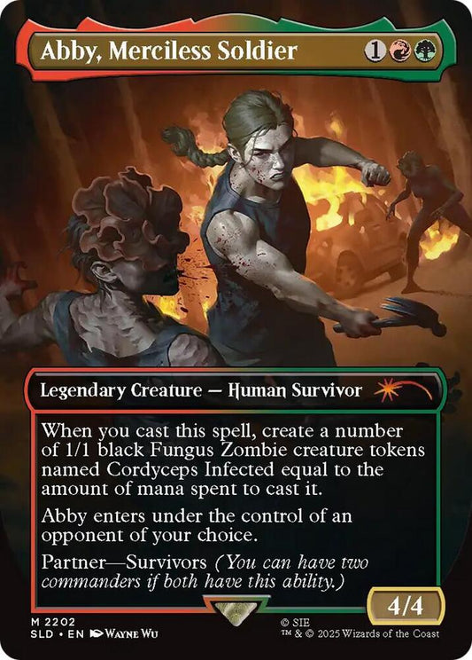 Abby, Merciless Soldier [Secret Lair Drop Series] 2202