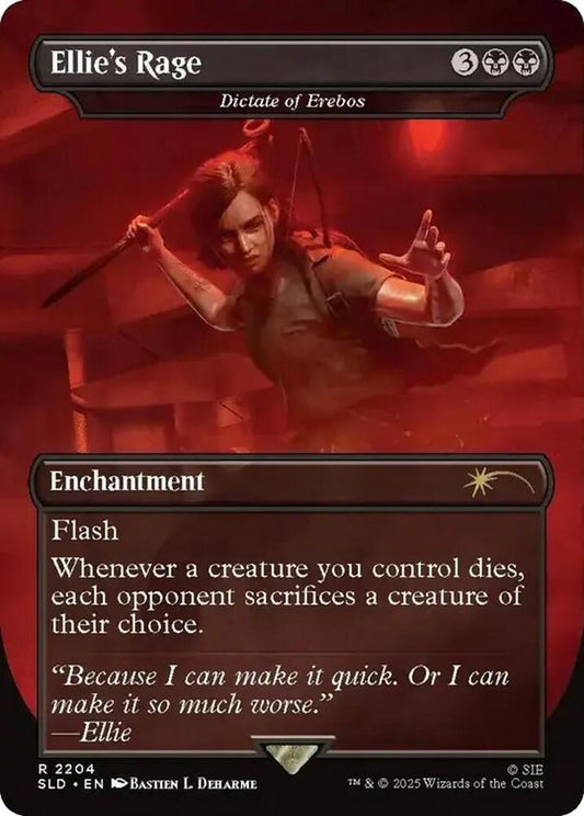 Ellie's Rage - Dictate of Erebos [Secret Lair Drop Series] 2204