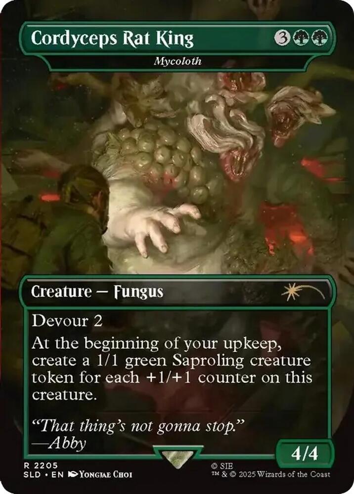 Cordyceps Rat King - Mycoloth [Secret Lair Drop Series] 2205