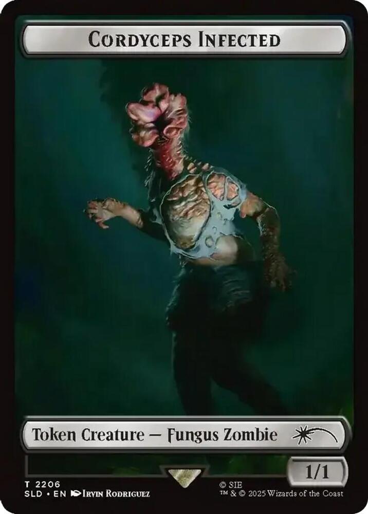 Cordyceps Infected Token (2206) [Secret Lair Drop Series] 2206