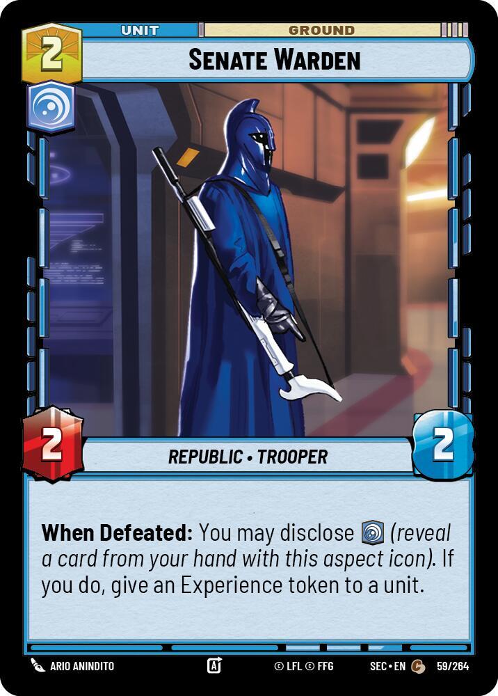 Senate Warden [Secrets of Power] 59/264