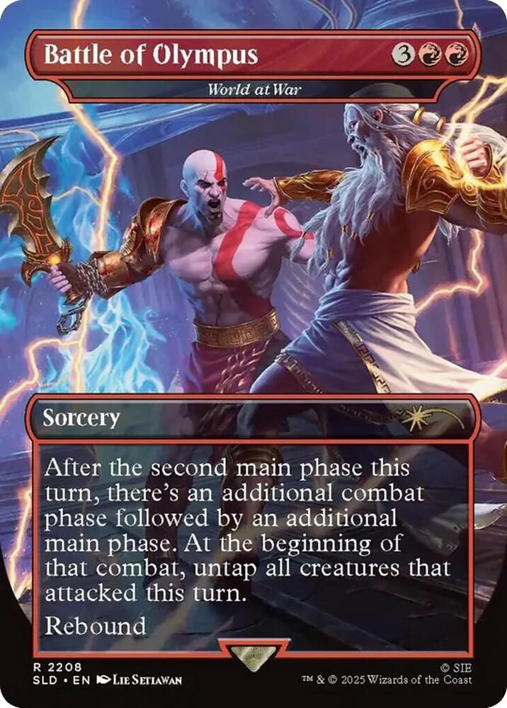 Battle of Olympus - World at War [Secret Lair Drop Series] 2208