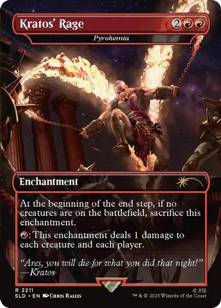 Kratos' Rage - Pyrohemia [Secret Lair Drop Series] 2211