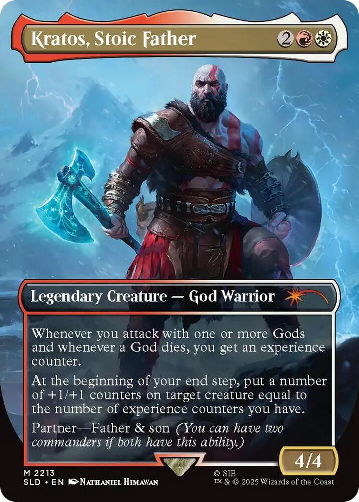 Kratos, Stoic Father [Secret Lair Drop Series] 2213