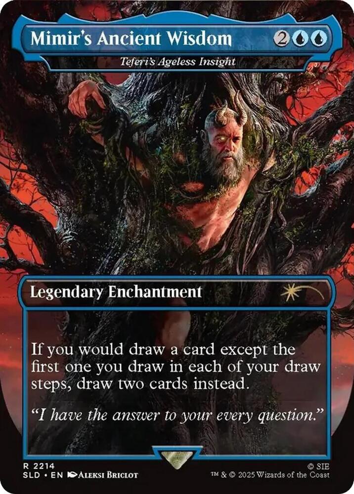 Mimir's Ancient Wisdom - Teferi's Ageless Insight [Secret Lair Drop Series] 2214