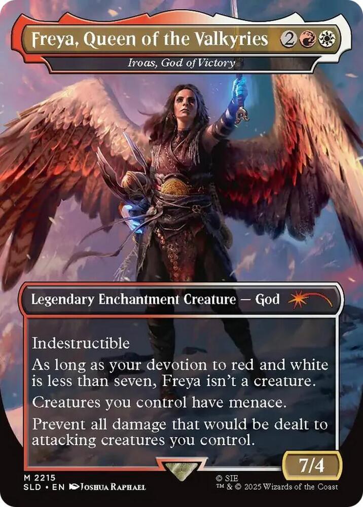 Freya, Queen of the Valkyries - Iroas, God of Victory [Secret Lair Drop Series] 2215