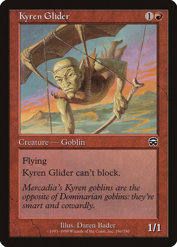 Kyren Glider [Mercadian Masques] 196