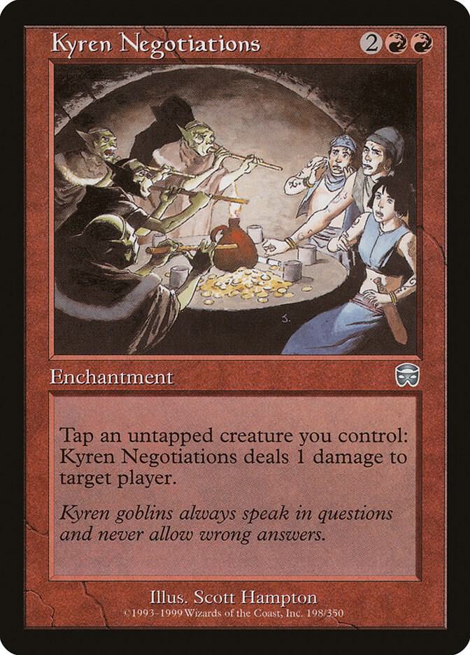 Kyren Negotiations [Mercadian Masques] 198