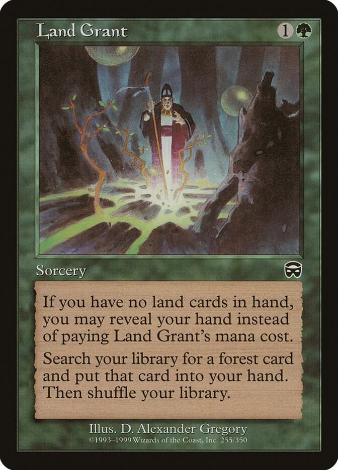 Land Grant [Mercadian Masques] 255