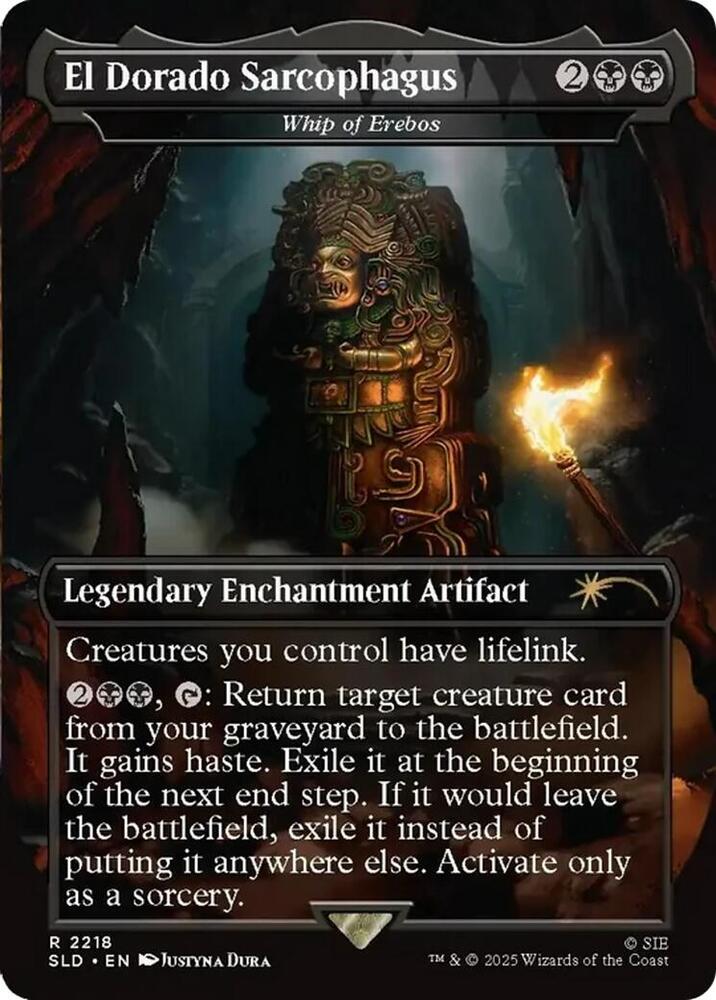 El Dorado Sarcophagus - Whip of Erebos [Secret Lair Drop Series] 2218