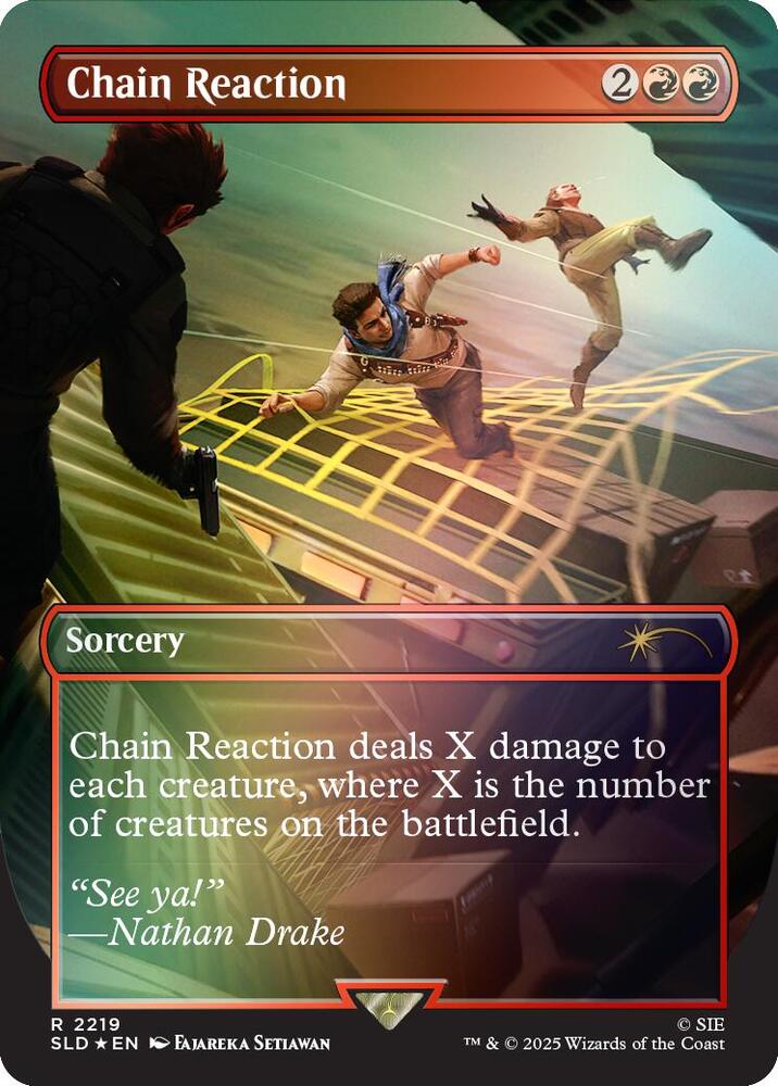 Chain Reaction (Rainbow Foil) [Secret Lair Drop Series] 2219