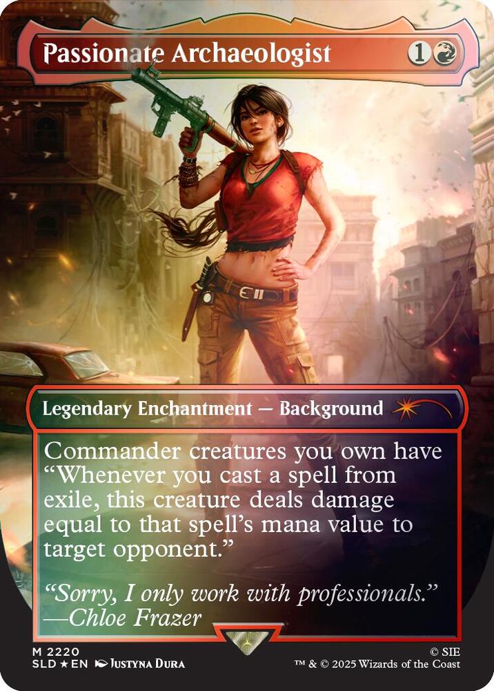Passionate Archaeologist (Rainbow Foil) [Secret Lair Drop Series] 2220