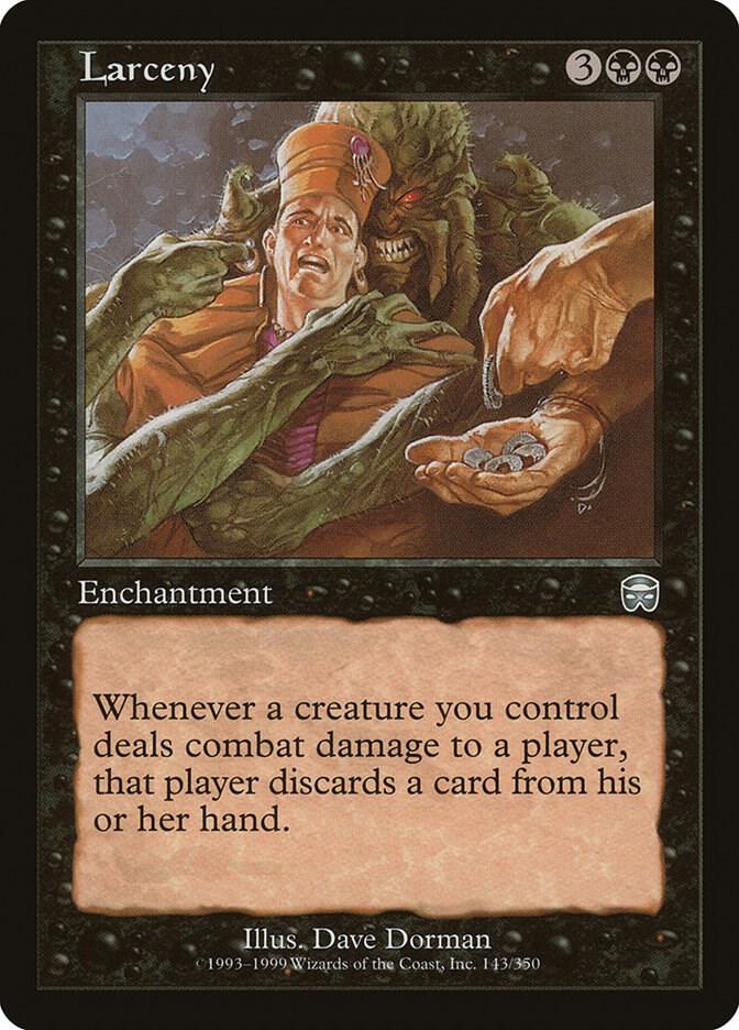 Larceny [Mercadian Masques] 143