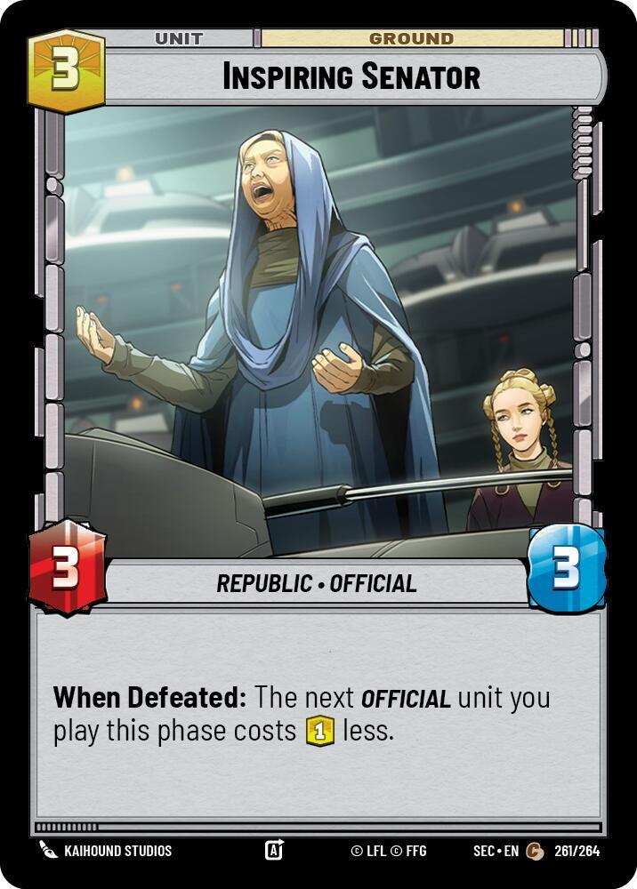 Inspiring Senator [Secrets of Power] 261/264
