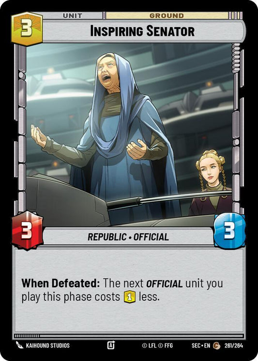 Inspiring Senator [Secrets of Power] 261/264