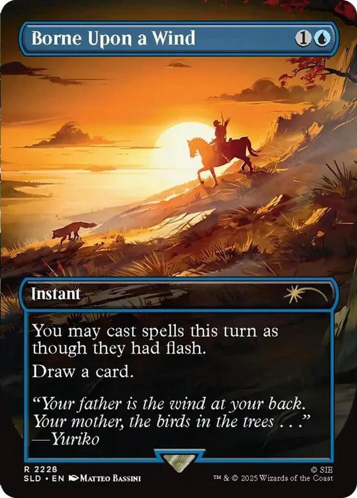 Borne Upon a Wind [Secret Lair Drop Series] 2228